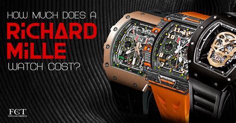 how much do richard mille watches cost